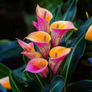 Калла Оникс купить по цене от 450р. в интернет-магазине «Посадика» с доставкой почтой в в Бородиное и по всей России – [изображение №1].