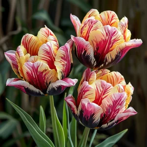 Тюльпан Роял Гарнит купить по цене от 425р. в интернет-магазине «Посадика» с доставкой почтой в в Бородиное и по всей России – [изображение №1].