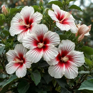 Гибискус Рэд Элеганс купить по цене от 380р. в интернет-магазине «Посадика» с доставкой почтой в в Бородиное и по всей России – [изображение №1].