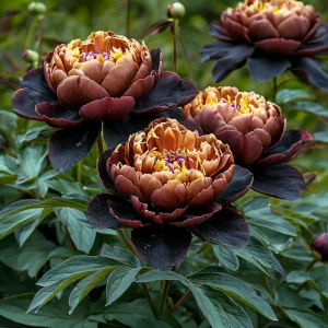 Пион Императорский Бал купить по цене от 419р. в интернет-магазине «Посадика» с доставкой почтой в в Бородиное и по всей России – [изображение №1].