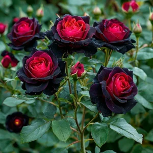 Роза Тень Феникса купить по цене от 402р. в интернет-магазине «Посадика» с доставкой почтой в в Бородиное и по всей России – [изображение №1].